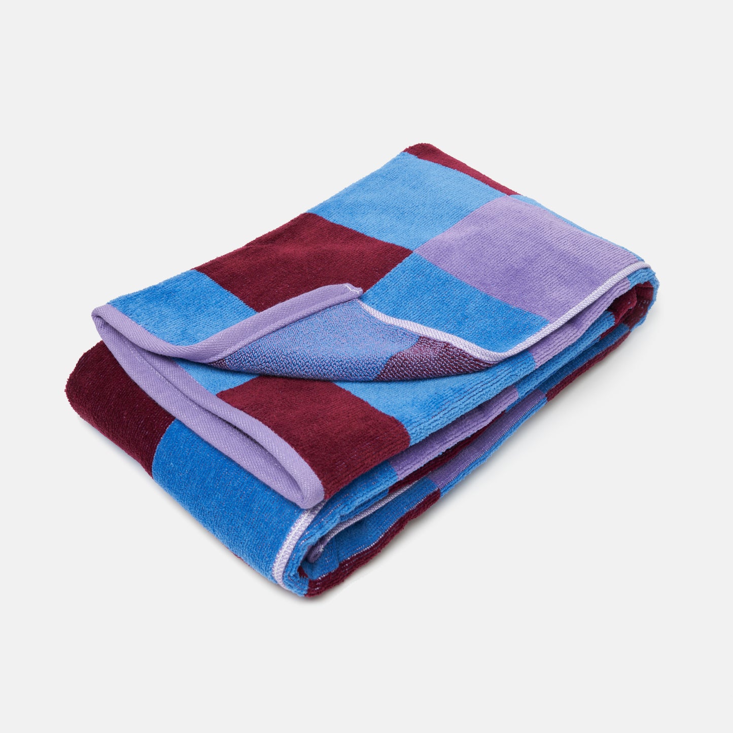 Flowerboy Project Beach Towel | Purple & Blue