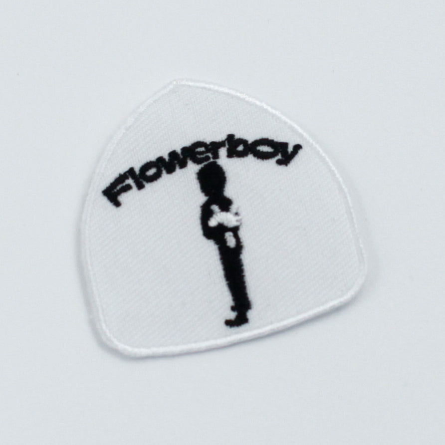 Flowerboy Project Patch | Flowerboy Logo Highway in White