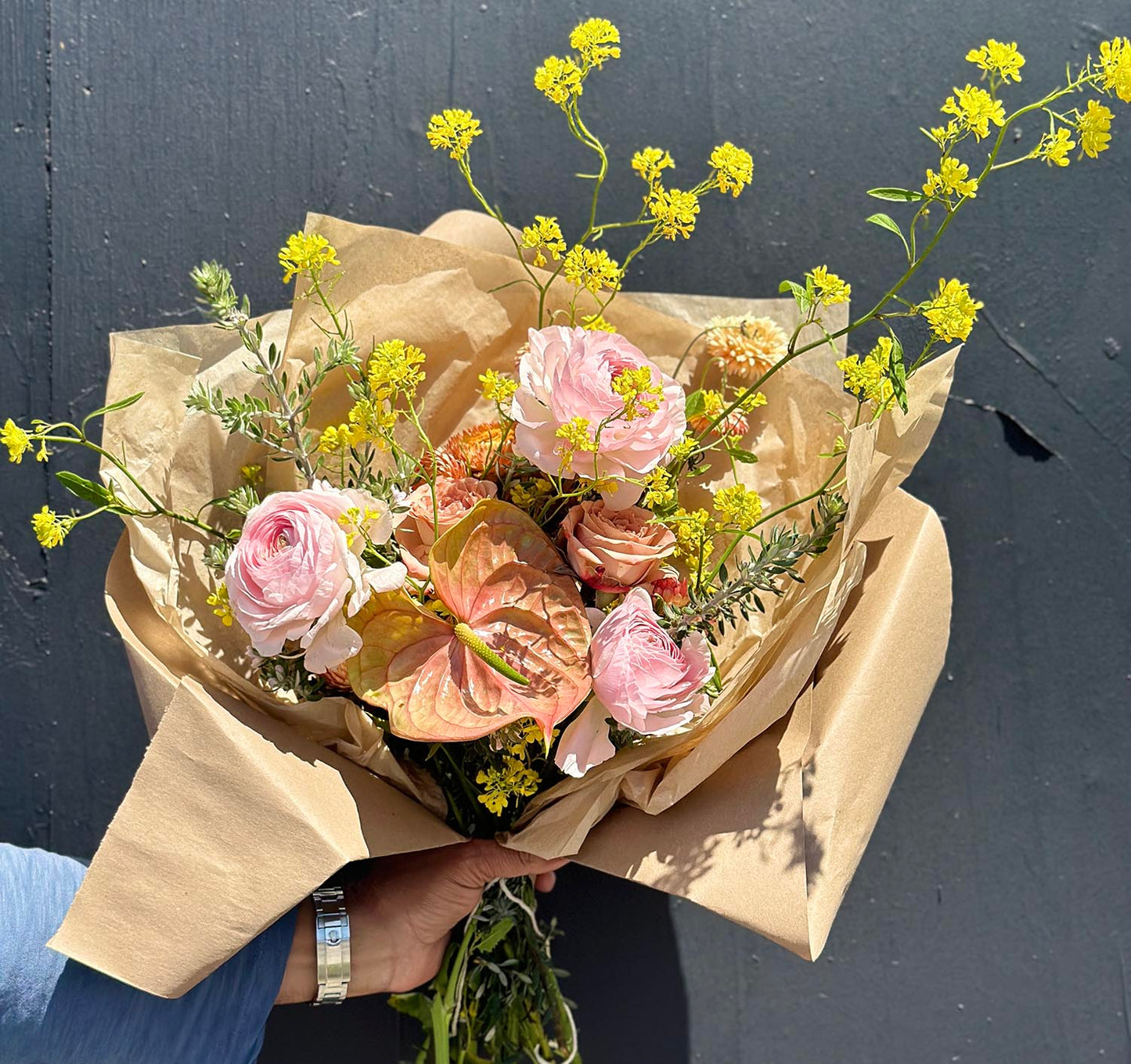 Custom Floral Arrangement | Small Wrap