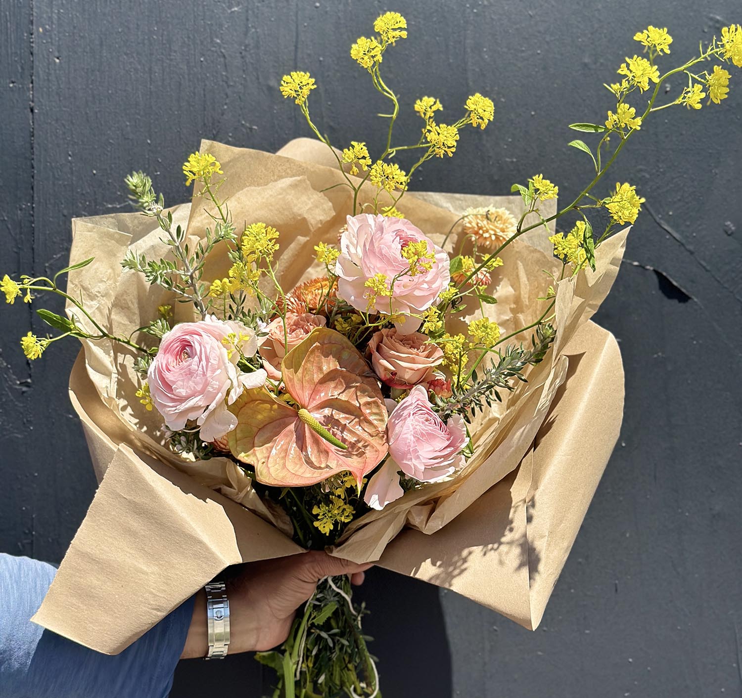 Custom Floral Arrangement | Small Wrap