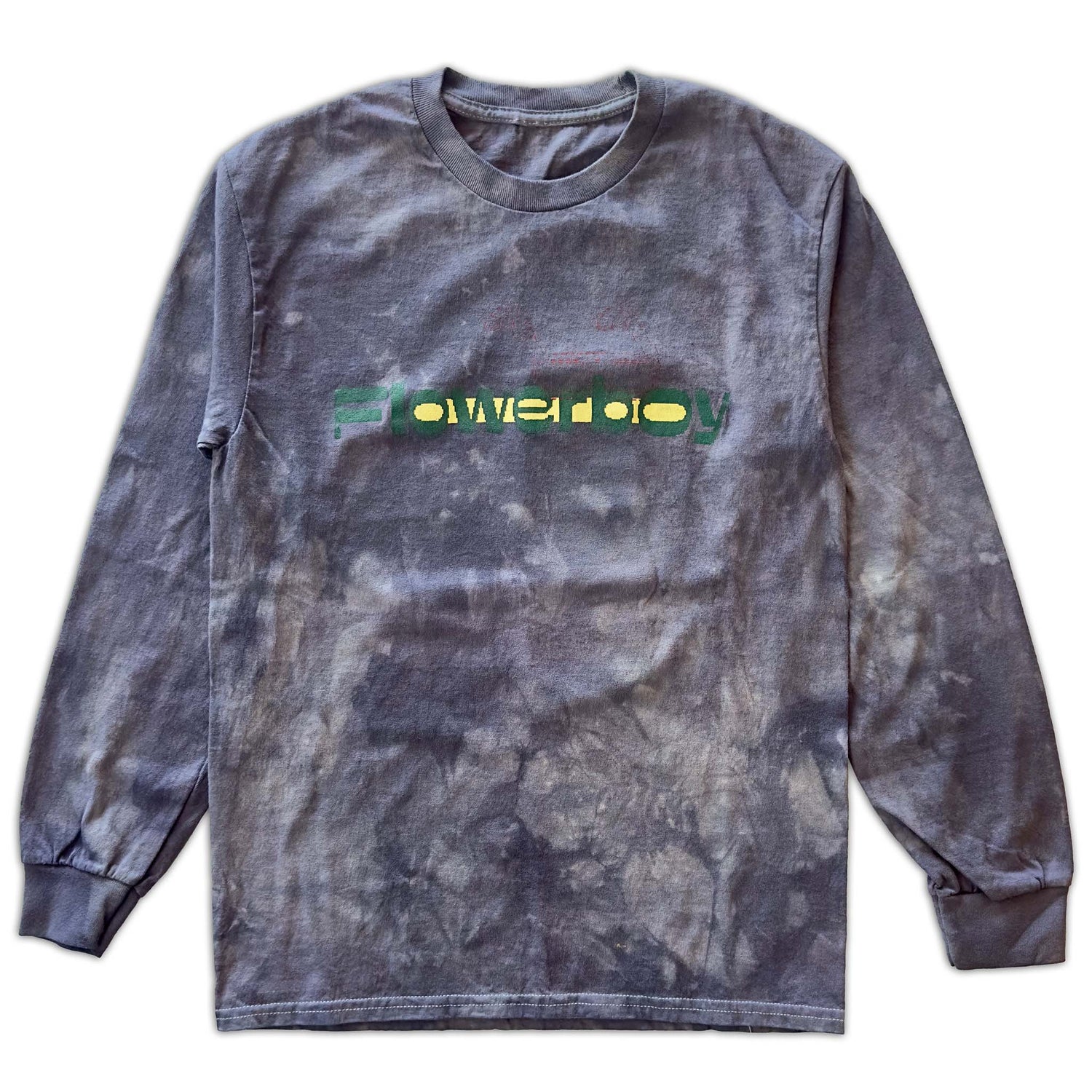 Flowerboy Project Long Sleeve Double Dyed Tea Tee | Grey