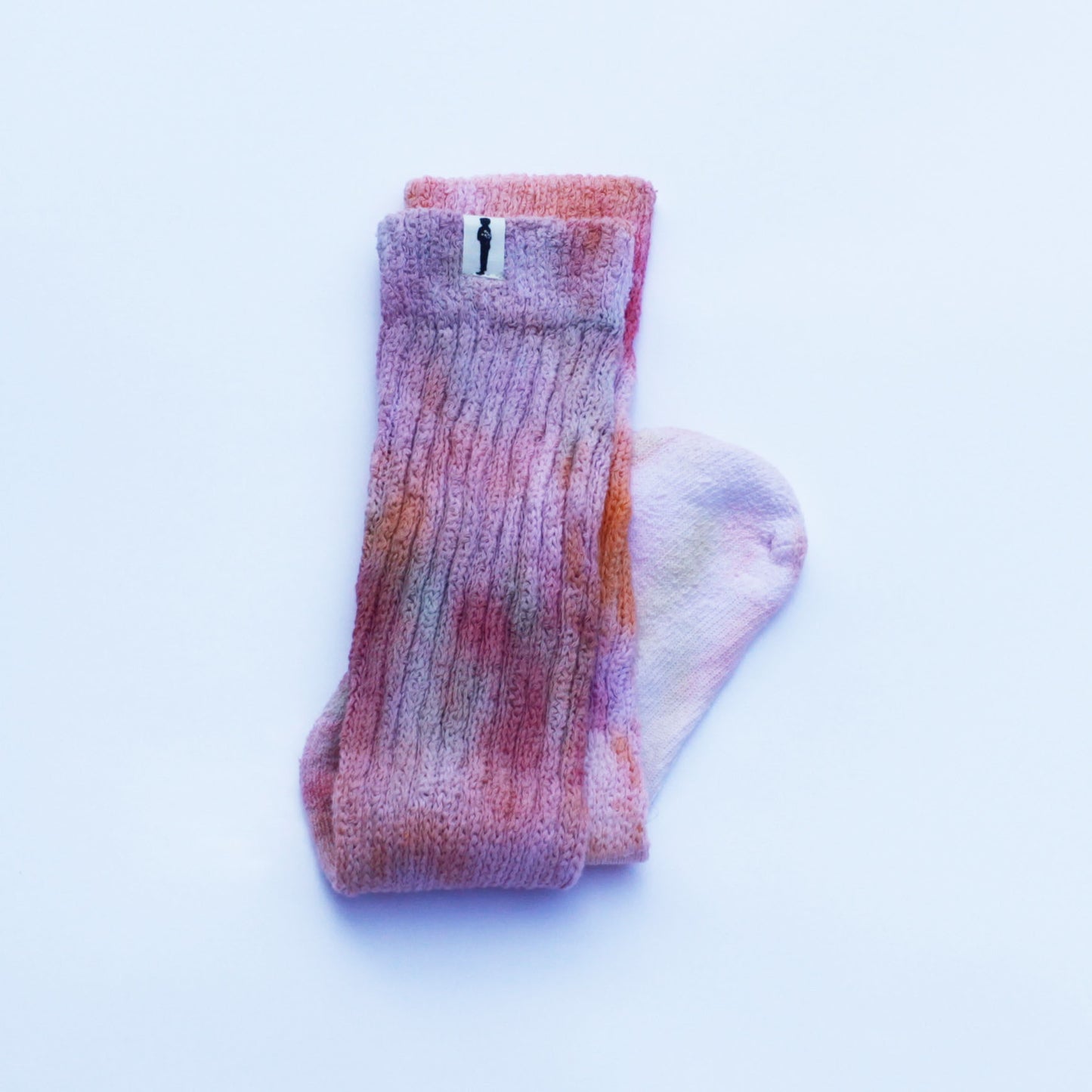 Flowerboy Project Tie Dye Pair of Socks | Pink