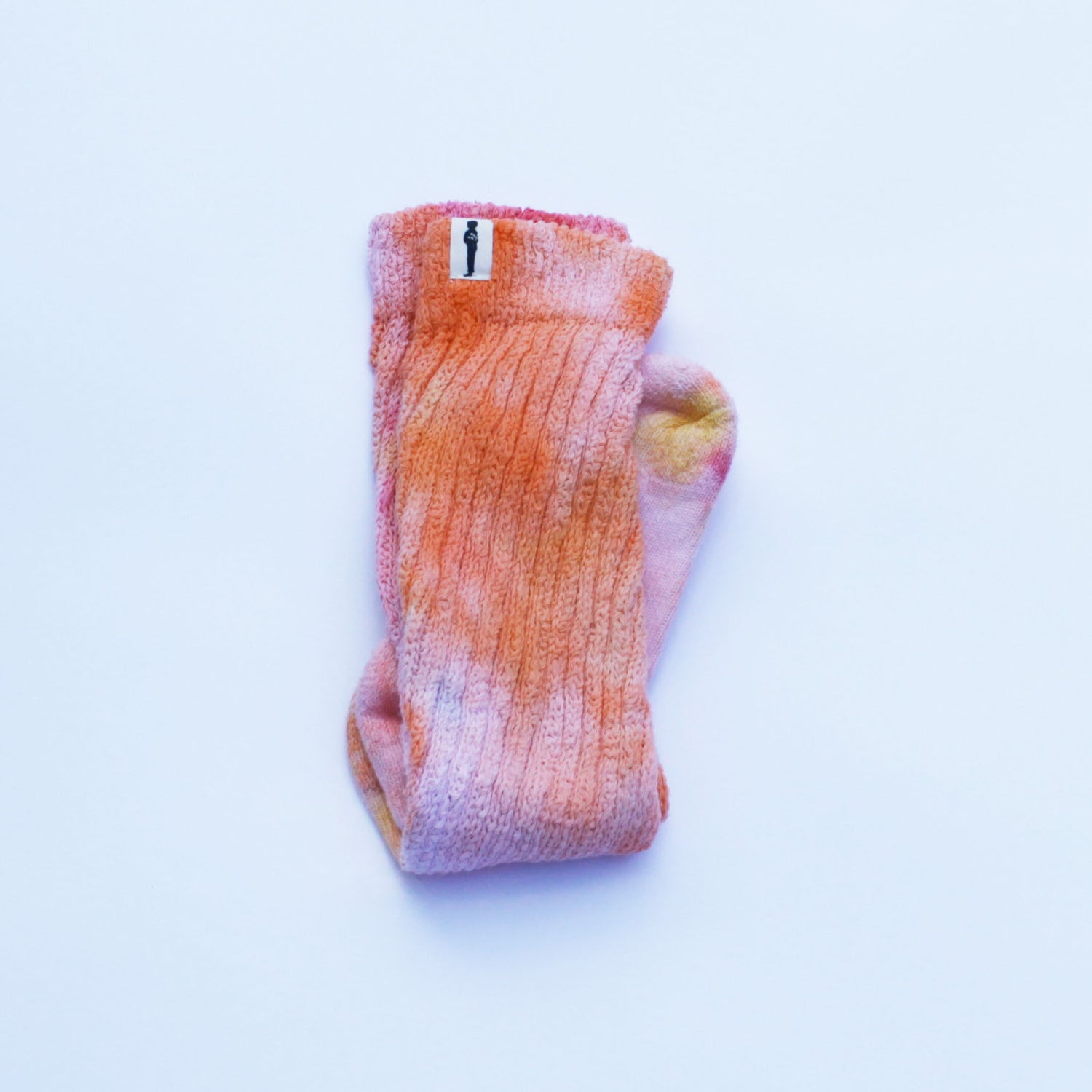 Flowerboy Project Tie Dye Pair of Socks | Pink