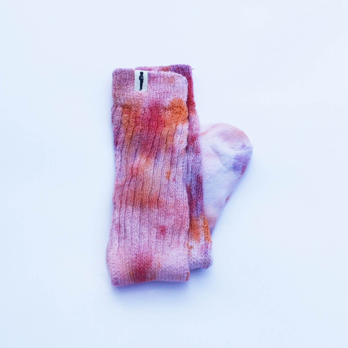 Flowerboy Project Tie Dye Pair of Socks | Pink