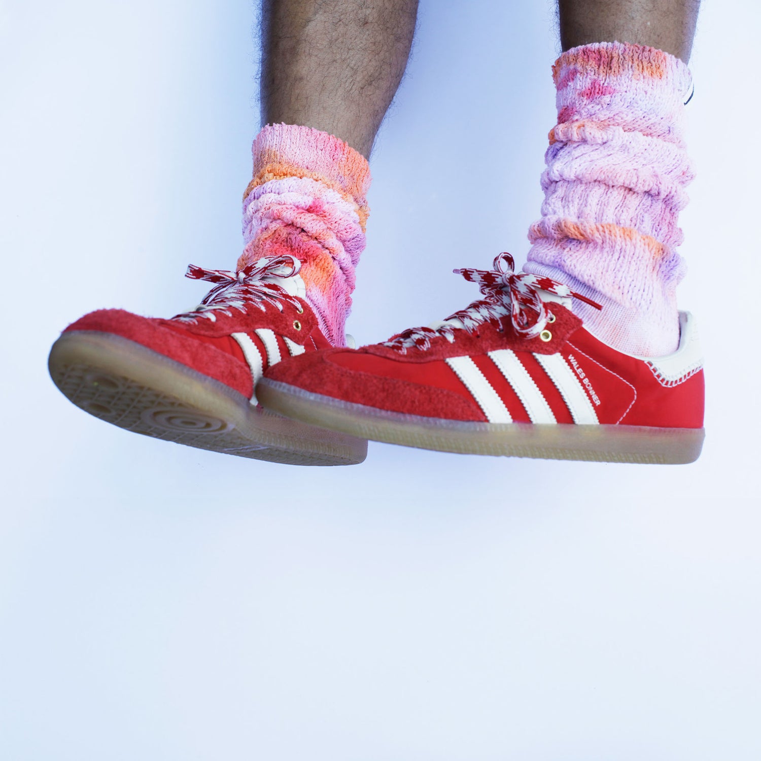 Flowerboy Project Tie Dye Pair of Socks | Pink