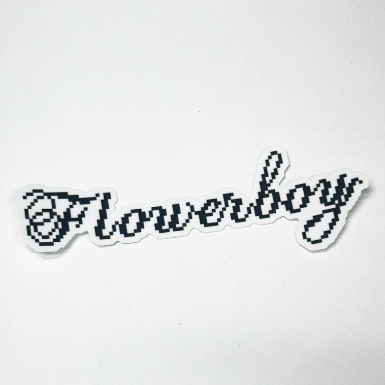 Flowerboy Project Sticker | Flowerboy Digital Handwriting
