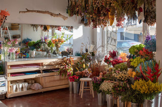 Interior of Flowerboy Project shop in Venice