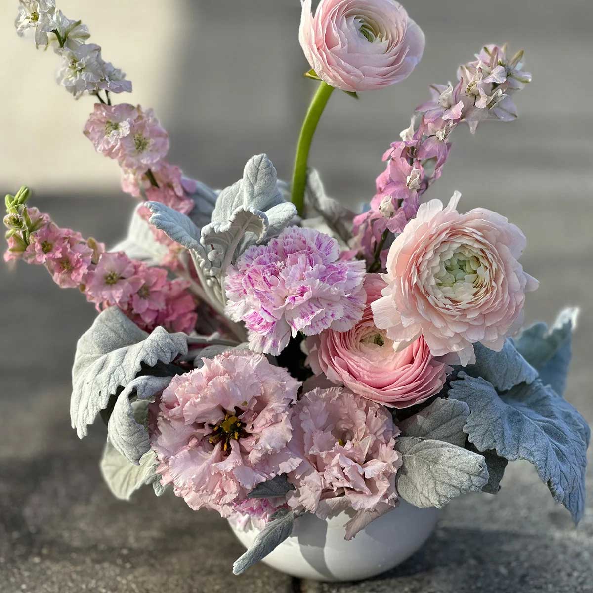 Flowerboy Project Customer Floral Arrangement Small Vase