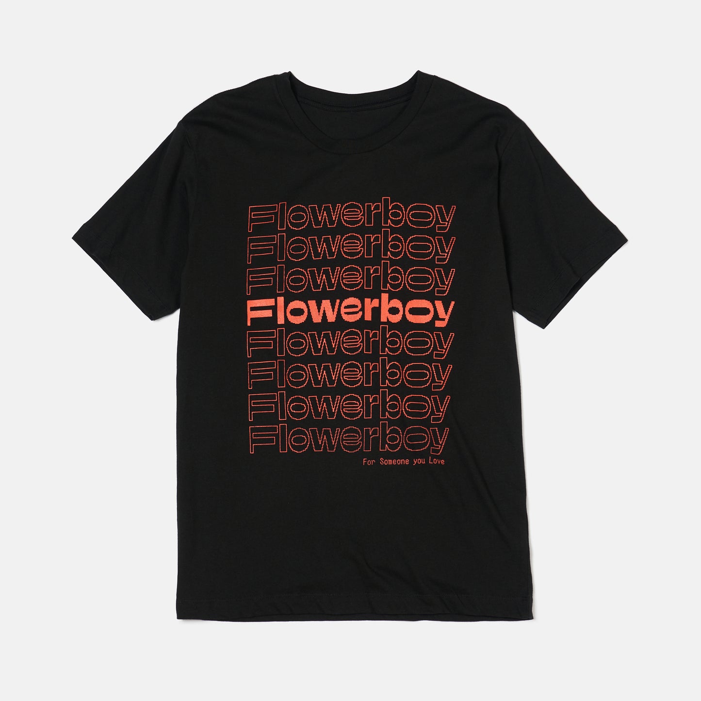 Flowerboy Project Black & Red Tee - Front