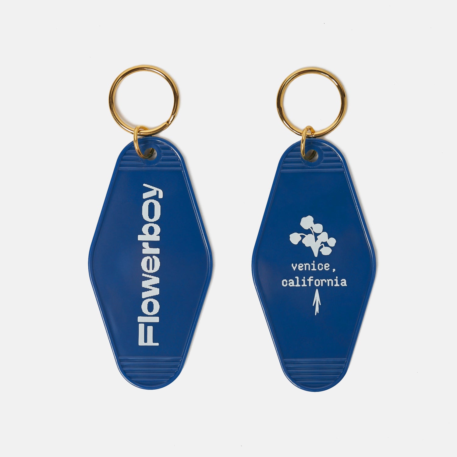 Flowerboy Hotel Keychain | Blue