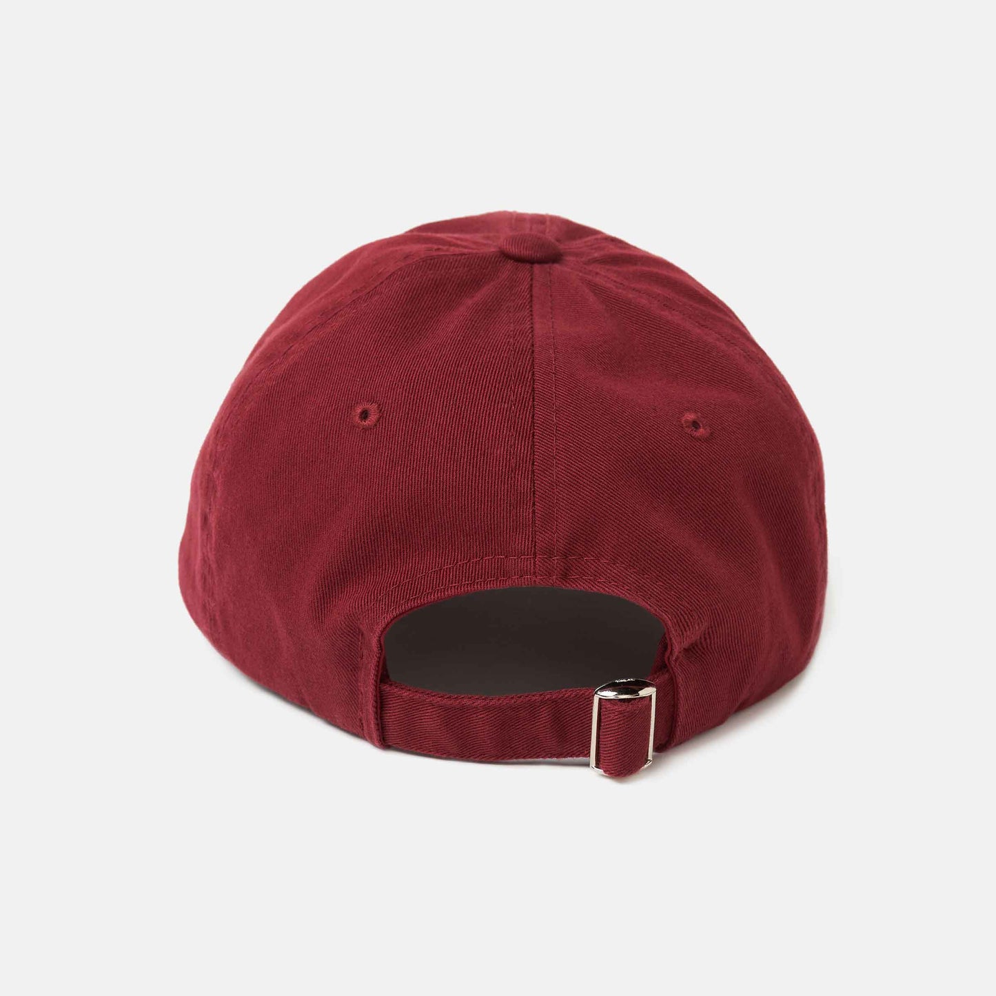 FLOWERBOY PROJECT EMBROIDERED LOGO DAD HAT | MAROON & ORANGE Rear