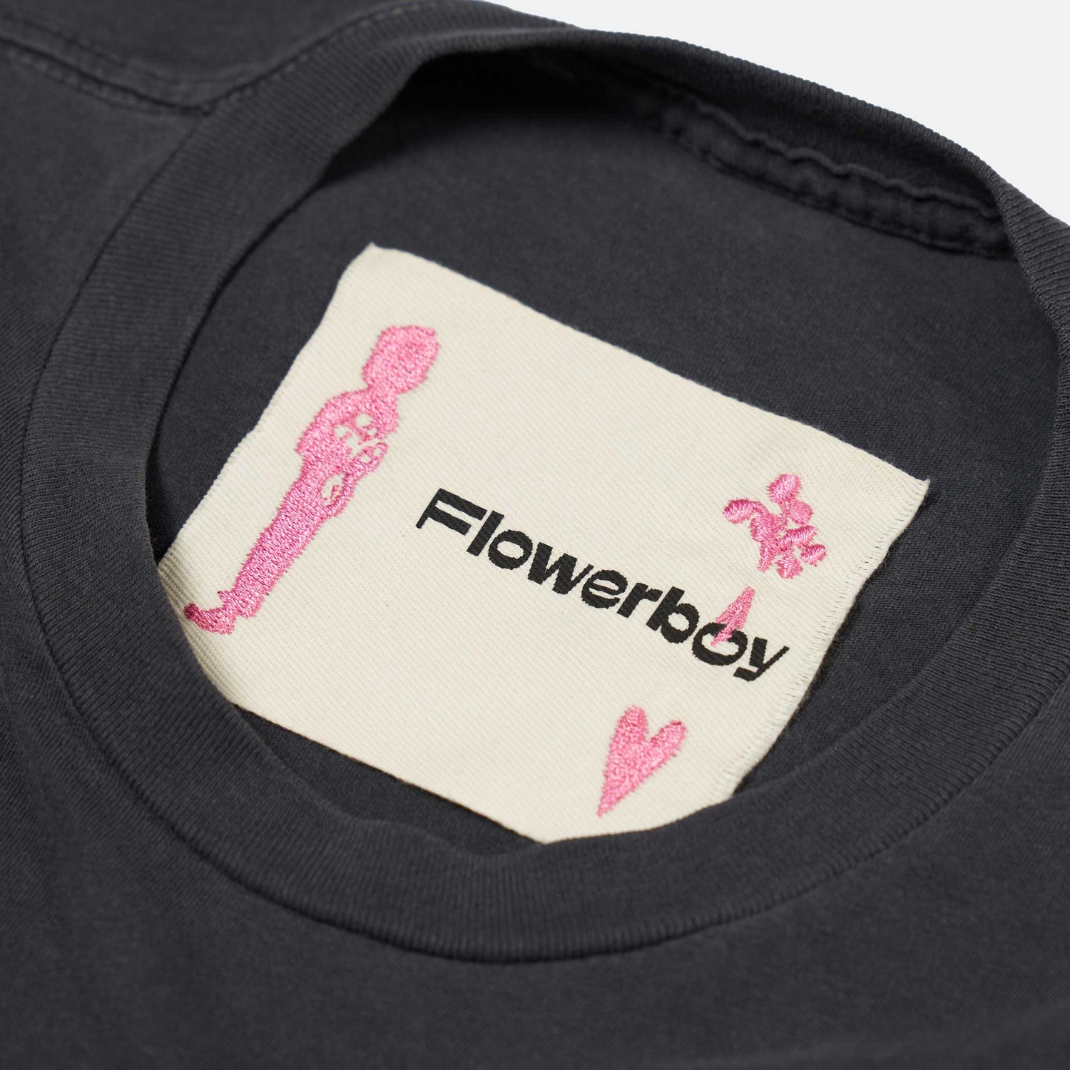 Flowerboy Project Icon Tag Tee Detail Tag