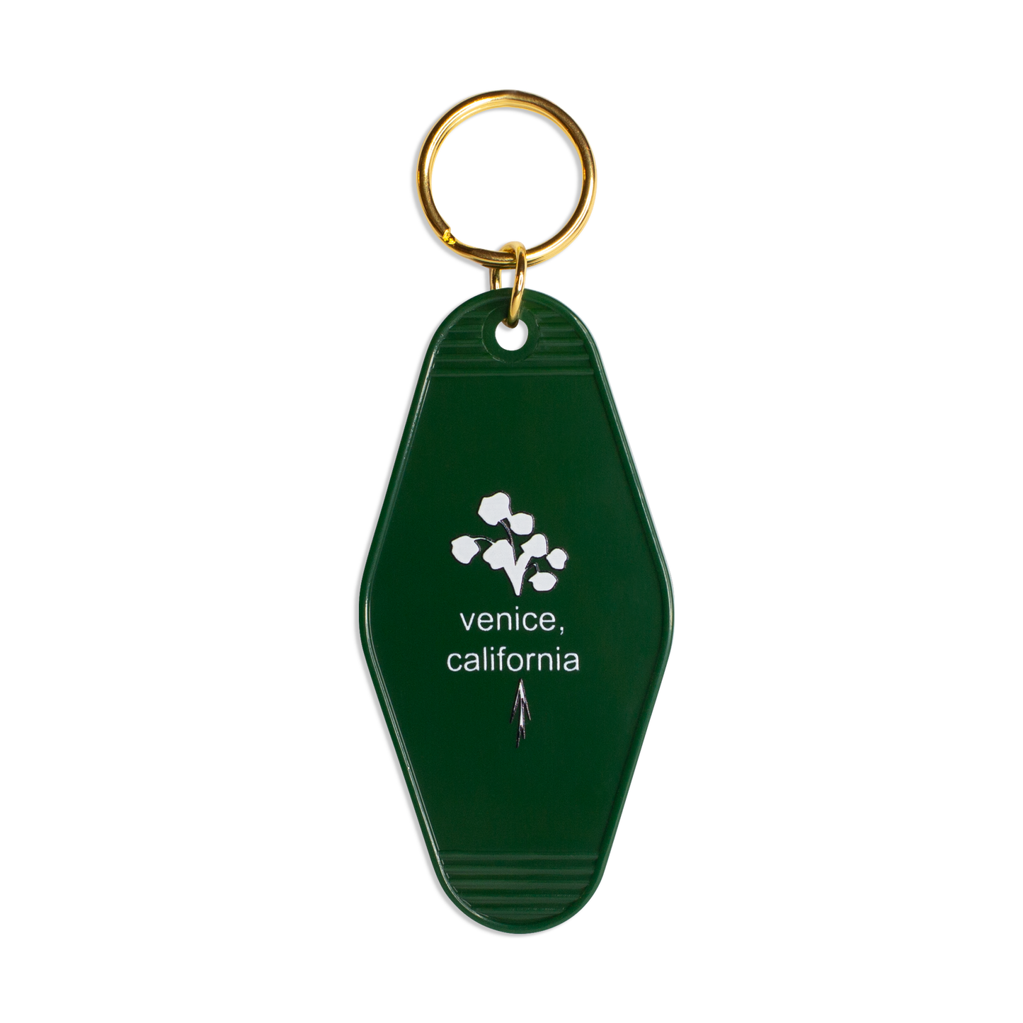 Flowerboy Project Pacific Coast Highway Hotel Key Chain | Green 
