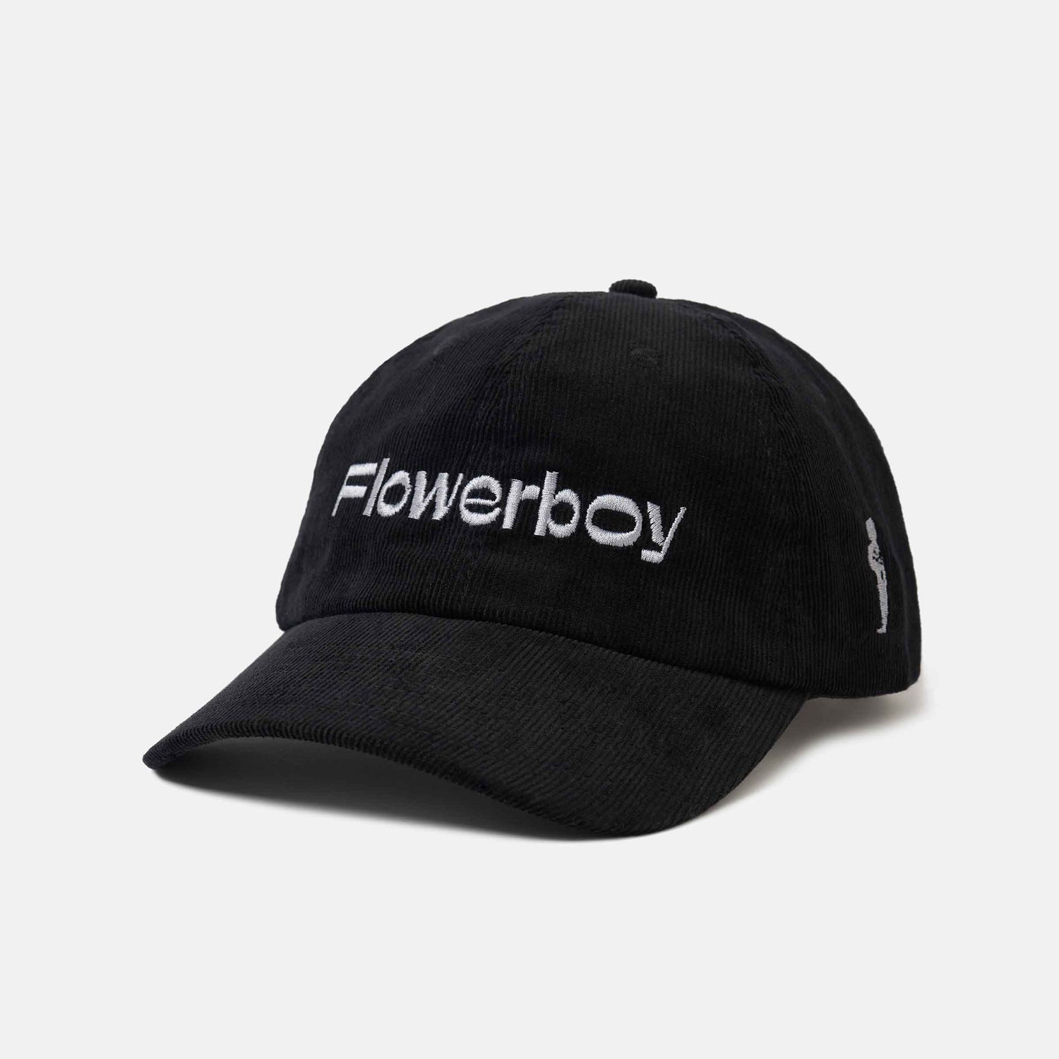 owerboy Project Embroidered Corduroy Cap | Black